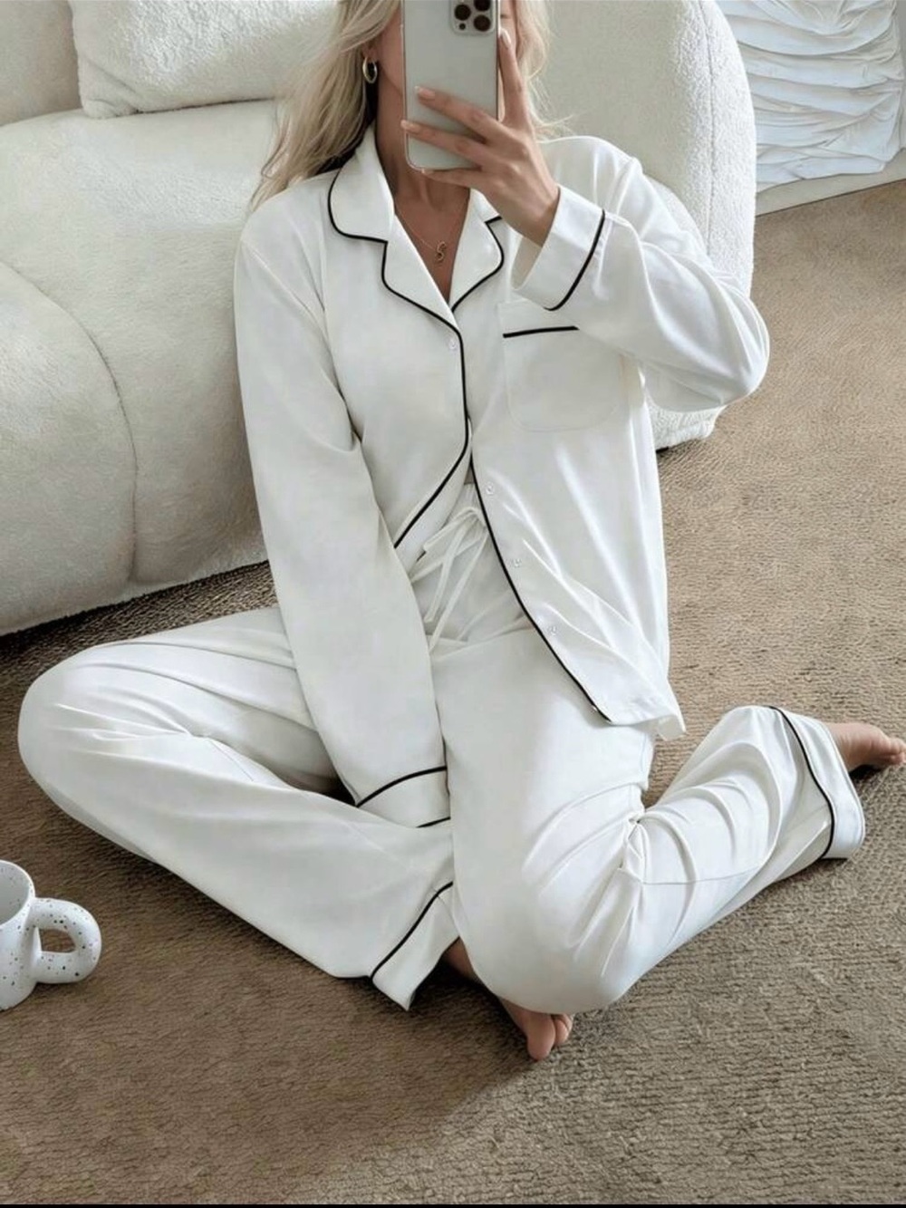 White pajamas